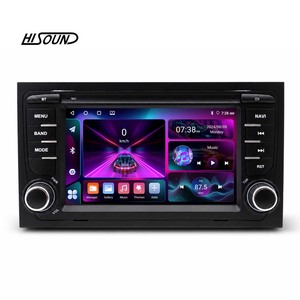 <span class=keywords><strong>Autoradio</strong></span> Android 7 pouces en gros pour Audi A4 B6 B7 2002-2008, lecteur stéréo avec CarPlay sans fil, GPS, OEM - Product Image 1