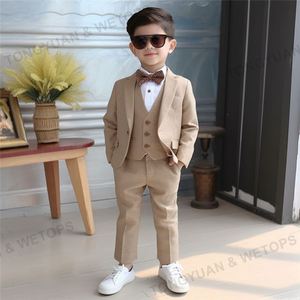Vêtements personnalisés pour mariages, bals de promo, tenues formelles pour enfants, ensemble de vêtements pour enfants, <span class=keywords><strong>costume</strong></span> pour garçon - Product Image 4