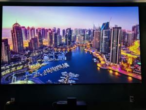 Pantalla de Proyección UST ALR/CLR de 100 Pulgadas Wupro/OEM con Ganancia Mejorada para el Hogar, Pantallas de Proyección 4K UHD BSP, Gallery-BSP-100" Pantalla ALR UST - Product Image 2