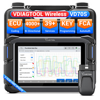 Disponibile negli USA: VDAIGTOOL VD70S Scanner Diagnostico OBD Bidirezionale Wireless WIFI, Simile a Xtool D7W, per Tutte le Auto