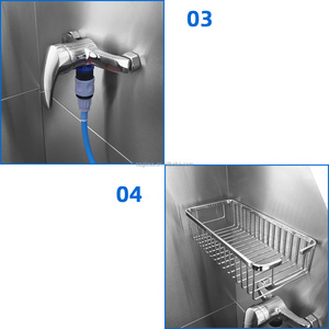 Station de bain pour chien, baignoire professionnelle en acier inoxydable pour toilettage canin avec rampe - Product Image 5