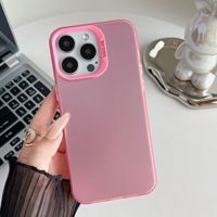 Étui de téléphone personnalisable de style Ins, antichoc, de couleur argent, de niche haut de gamme, pour iPhone 13 14 15 16 17 Pro Max