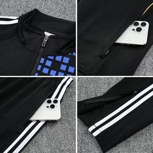 Vente en gros de vestes de sport à manches longues de haute qualité Meilleurs survêtements d'entraînement en plein air Logo personnalisé Veste de sport Survêtements de sport - Product Image 5