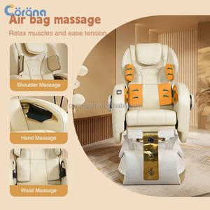 كرسي تدليك فاخر للظهر مع حوض للقدمين لصالونات الأظافر ومراكز التجميل - Product Image 4