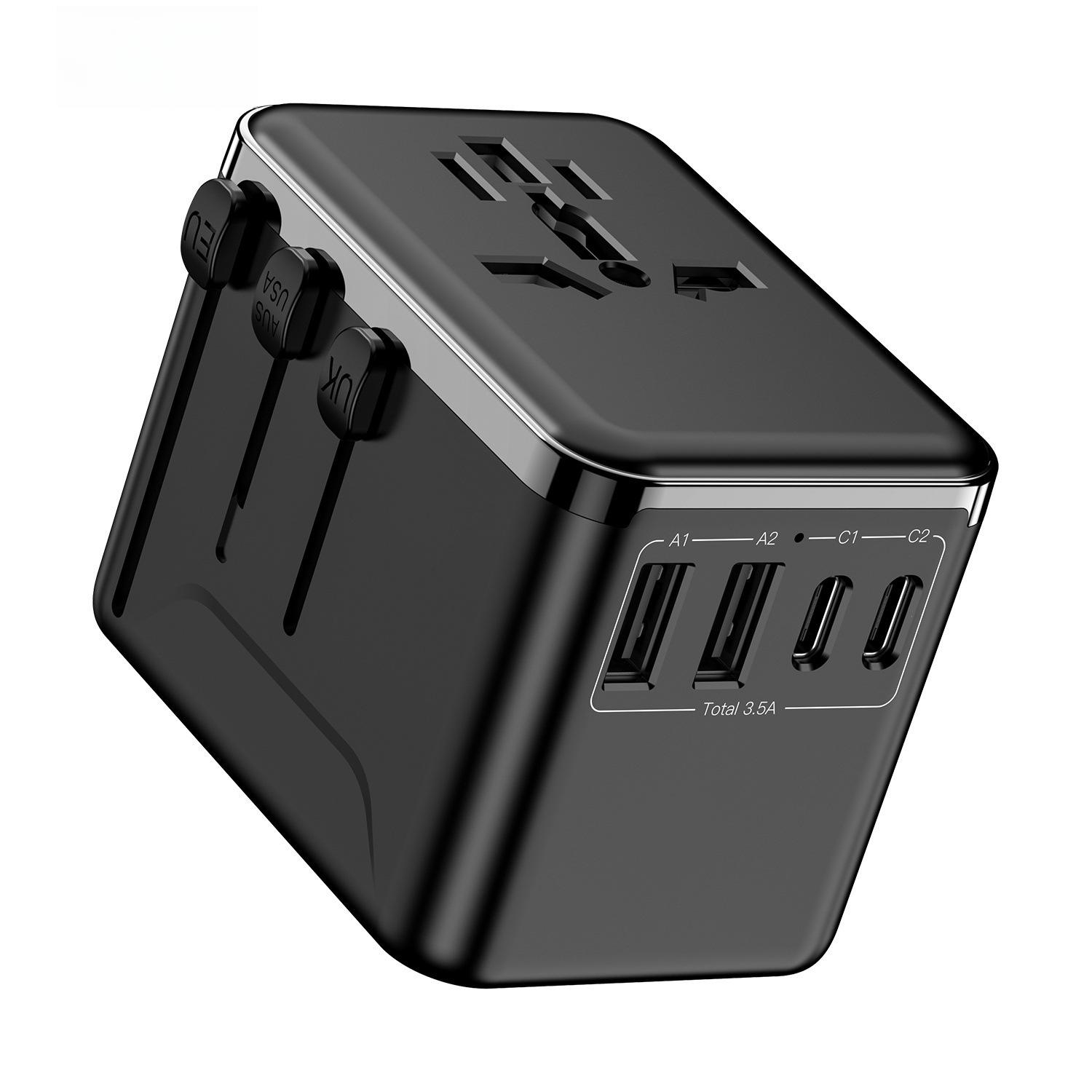 2 usb 2 type-c global pass converter 2a2c 1 bit conversion plug