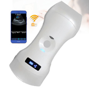 Ecógrafo <span class=keywords><strong>Vscan</strong></span> Air, Sonda de Ultrasonido Inalámbrica de Doble Sonda, Máquina de Ultrasonido con Aguja de Grasa para Uso Veterinario - Product Image 1