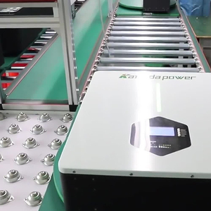 <span class=keywords><strong>Batterie</strong></span> solaire hybride murale Kamada Lifepo4 10KWh 5-10kW 48/51.2V avec communication CAN, garantie 10 ans - Product Image 3