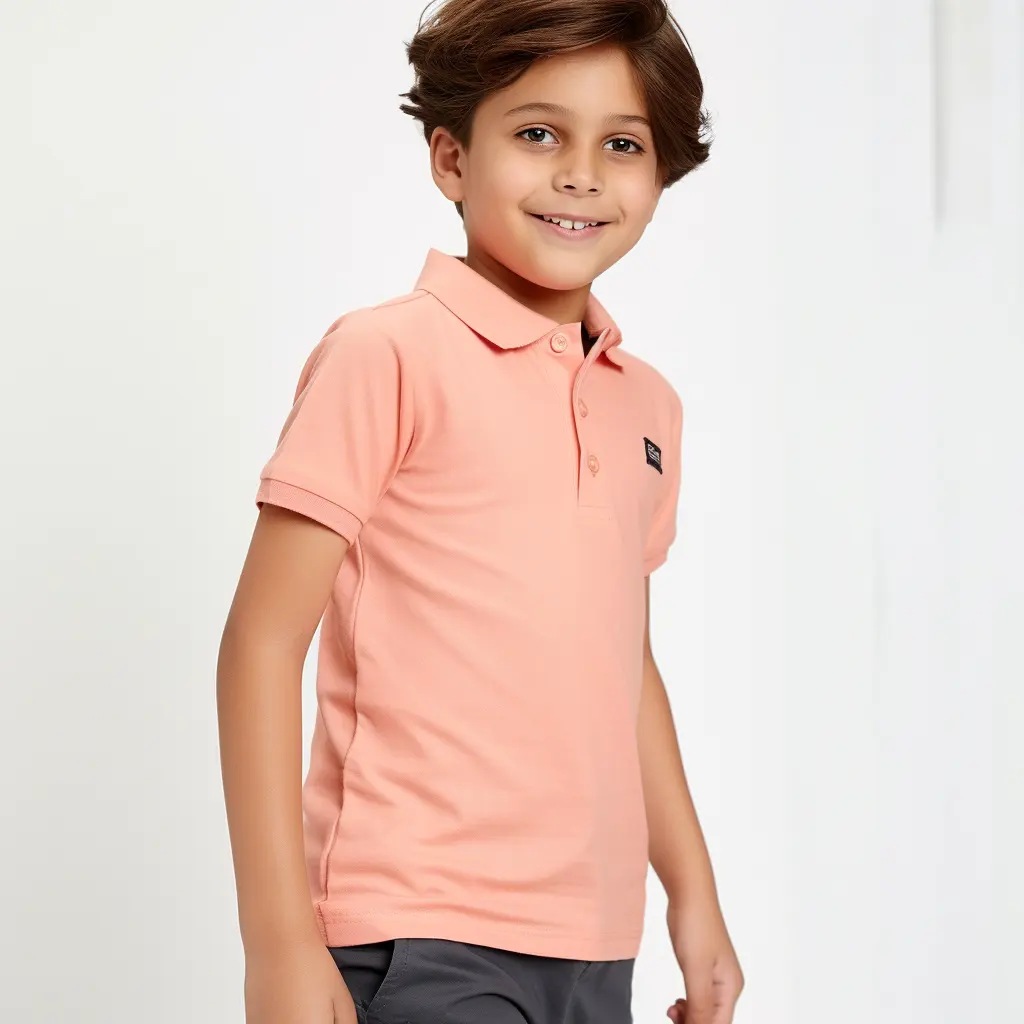 Kunden spezifische Kinder Baumwolle Sport Polo T-Shirts Kinder Kurzarm Kinder Uniform Golf Polo Shirts Jungen