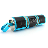 Amplificador de Manillar para Motocicleta de 600 W, Resistente al Agua, con Radio Estéreo BT, Reproductor MP3, USB, FM, Altavoz Auxiliar con Sistema de Audio