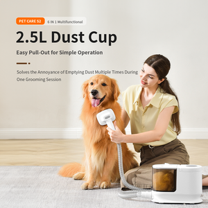 <span class=keywords><strong>Aspirapolvere</strong></span> 2.5L capelli senza fili per animali domestici-Ricaricabile <span class=keywords><strong>cane</strong></span> gatto 2 in 1 dispositivo di rimozione dei <span class=keywords><strong>peli</strong></span> con spazzola a basso rumore per divano auto di casa - Product Image 4