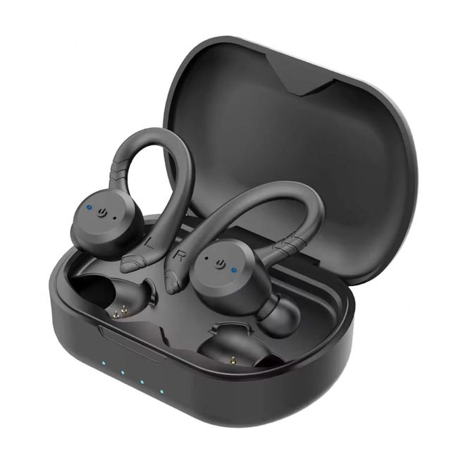 Wireless for Bluetooth 5.1 Earbuds LED Battery IPX7 Waterproof Sports Earphones 15H Playtime Built-in Mic for Comfort