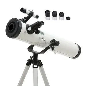 F70076M Reflector Telescoop Astronomische Gift Voor Kinderen Hd High Vergroting Portable En Stabiele Verstelbare Statief