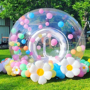 Thổi lên rõ ràng mái vòm bong bóng lều PVC trong suốt <span class=keywords><strong>Inflatable</strong></span> bóng lều tuyết cắm trại ngoài trời người lớn đám cưới trẻ em bên bong bóng Nhà - Product Image 2