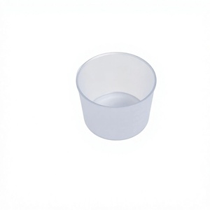 Gobelet rond en plastique PP de qualité alimentaire en gros avec couvercle anti-fuite pour l'emballage de produits médicaux et laitiers - Product Image 1