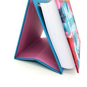 Personalisierter Jährlicher Spiralbindung-Tischkalender Individueller Büro-Schreibtischkalender Druck auf Karton Offsetpapier Werbeaktion - Product Image 5