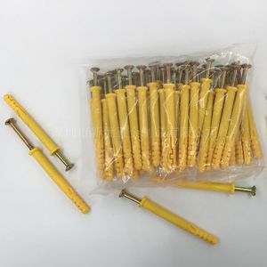 M6 M8 M10 Plastic Expansion Anchors 8-80mm Screw Type For Door Window Fixing - Product Image 2