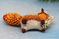 Figurine de renard Totem miniature mignonne 2026, nouvelle décoration d'intérieur, artisanat en résine, articles de décoration de bureau, cadeaux de vacances, thème animal d'anime