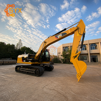 Экскаватор гусеничный Caterpillar CAT 320D, 20 тонн, с ковшом 1 м, б/у, с низким уровнем отказов, для городского реконструкционного строительства и дорожного обслуживания