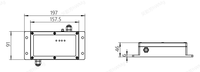 Gateway Lora MD-S905 para Interiores para Fábricas Inteligentes con IP65 (4G/Ethernet/RS485)
