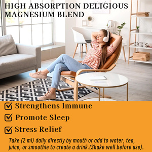 Gouttes liquides de magnésium OEM ODM avec supplément de calcium, zinc et vitamine D3 pour favoriser la relaxation du corps et de l'humeur - Product Image 6