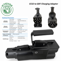 Connecteur de charge rapide DC 300A 400A, pistolet de charge EV 1000V 300A, GB/T CCS2, étanche IP67, prise de charge pour véhicule électrique, CE FCC