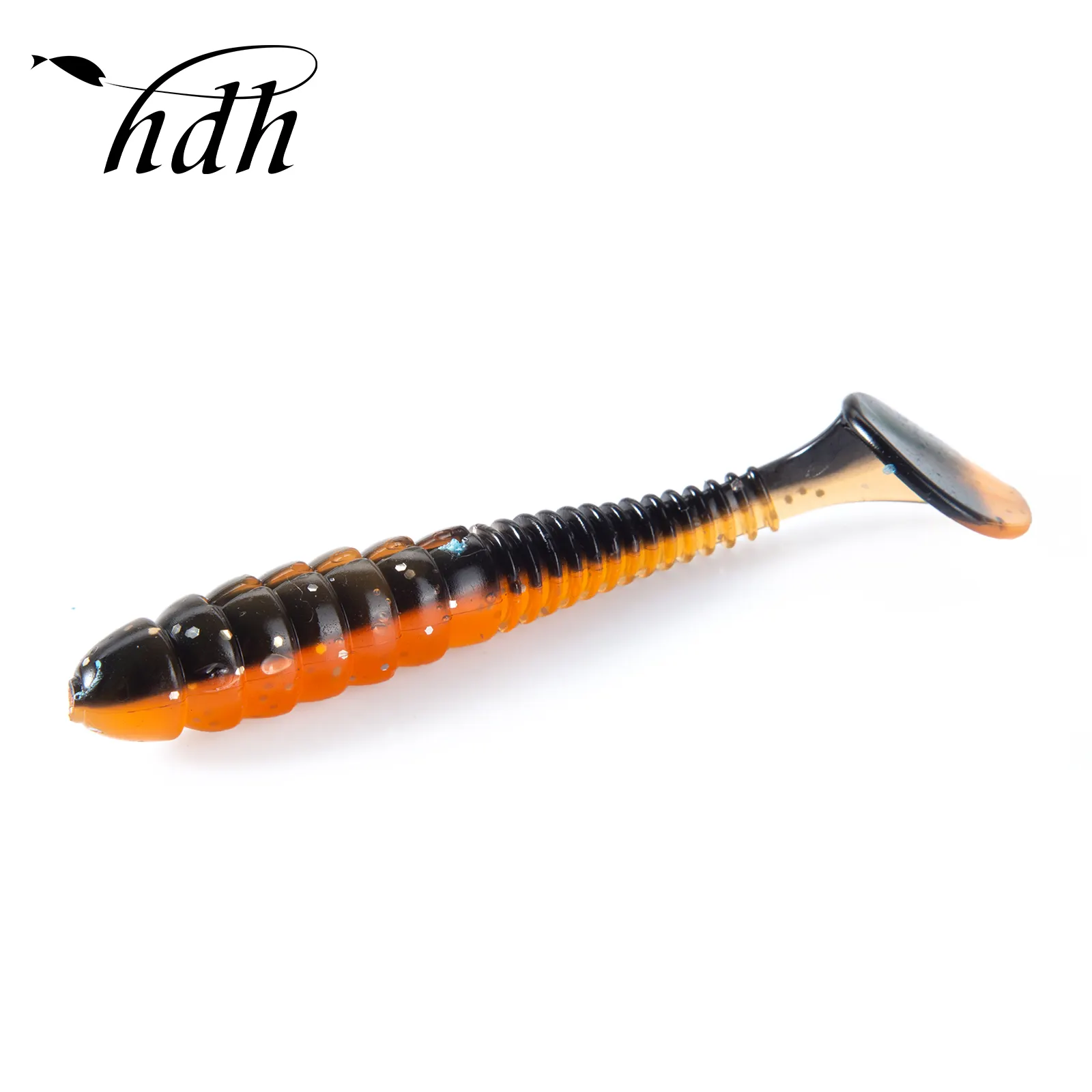 Customized soft fishing lure 80mm 95mm 120mm worm lure soft plastic swimbait for zander bass
