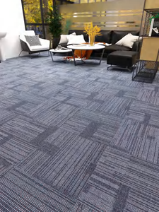 Dalles de moquette commerciales PP - Écologiques, antidérapantes, résistantes au feu pour la maison et le bureau - Product Image 4