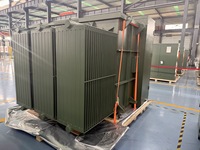 Transformateur immergé dans l'huile Yawei 13,8 kV, transformateur de distribution triphasé monté sur socle MV&HV, 3000 kVA, poste de transformation 60 Hz