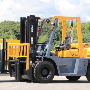 90% Nouveau chariot élévateur diesel TCM 70 d'occasion avec d'excellentes performances Composants de base d'origine, y compris les roulements - Product Image 4