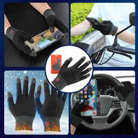 Sarafox-juego para teléfono móvil G02, a prueba de sudor, guantes para la punta del dedo, antideslizantes, con pantalla táctil, mangas para la yema del dedo