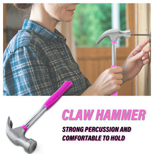 Kit d'outils à main ensemble 108 pièces rose tournevis marteau maison haute qualité outils à main ensemble Kit pour mécanique - Product Image 6