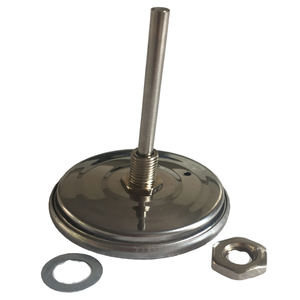 Termometer BBQ tahan karat, termometer kompor <span class=keywords><strong>Oven</strong></span> pembakar instan Dial Bimetal memasak profesional - Product Image 6