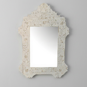 Economically Priced Handmade Modern Bone Resin Inlay Framed Wall <b>Mirror</b> Vintage Luxury Wooden Crate Packaging Home Hotel - Product Image 1
