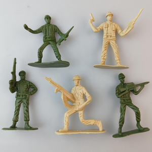 50 Pezzi Grandi Soldatini in Plastica da 6 cm, Giocattoli Educativi, Accessori per Tavolo <span class=keywords><strong>di</strong></span> Sabbia, Giocattoli Classici per Bambini - Product Image 1