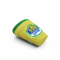 GAI-001 OEM vente en gros 16 Go de lecteur flash USB en forme de tasse à café nouveau disque usb en forme de bouteille de lait avec logo personnalisé