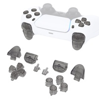Effacer Dpad R1 L1 R2 L2 déclencheurs ABXY Option de partage ensemble complet boutons pour Playstation5 PS5 contrôleur Mod Kit