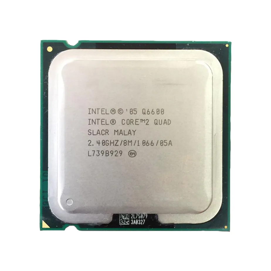 إنتل كور 2 كواد Q6600 SLACR/SL9UM تستخدم وحدة المعالجة المركزية 2.4 جيجا هرتز