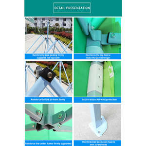 خيمة رخيصة وعالية الجودة للبيع عبر الإنترنت سريعة قابلة للطي 3X6 خيمة قابلة للطي مقاومة للماء - Product Image 5