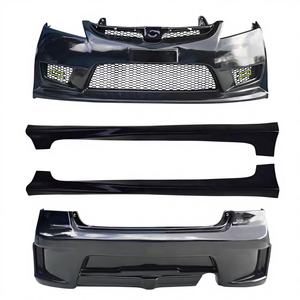 Kit de Carrocería Completo para Honda Civic Mugen 2006-2011, Kit de Mejora de Carrocería, Parachoques Delantero y Trasero Nuevos, Faldones Laterales, Parachoques de ABS - Product Image 5