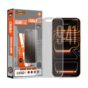 Protector de Pantalla de Vidrio Mate Privacidad sin Bordes, 9H ESD, Borde Brillante, Anti Espía para <span class=keywords><strong>iPhone</strong></span> 17 Air Plus Pro Max - Product Image 2