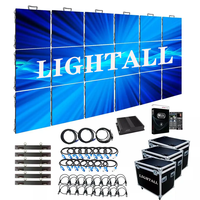 Écran LED d'intérieur P2.6 P2.9 en promotion, panneau d'affichage LED 500x500mm, mur vidéo LED à louer