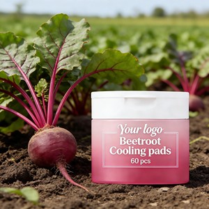 Tampons toniques nettoyants pour le visage en bambou et coton 3 en 1 OEM ODM lissage blanchissant betterave apaisant pour la peau Corée - Product Image 3