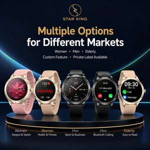 Nuevo <span class=keywords><strong>Reloj</strong></span> <span class=keywords><strong>Inteligente</strong></span> Económico para <span class=keywords><strong>Mujer</strong></span> 2026, 1.36 Pulgadas, Llamadas BT, 3 Pro, Carga Inalámbrica, Monitoreo de Salud, Pantalla IPS - Product Image 2
