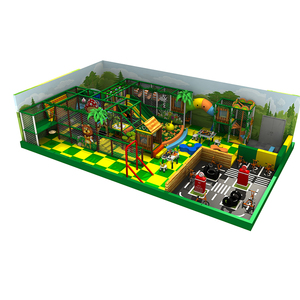 Parque de aventuras a bajo precio más vendido, serie forestal, equipo de patio interior para niños, Castillo travieso, trampolín, diversión - Product Image 5