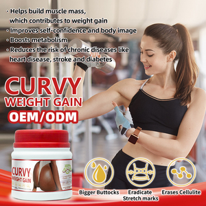 Navi in 2 giorni OEM Curvy peso potere ad alto contenuto curva aumento di peso proteine in polvere grande bottino integratore sportivo a base di erbe - Product Image 2