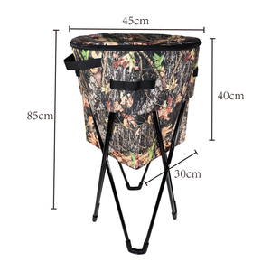 กระเป๋าเก็บความเย็นแบบพับได้ Camo Lady 50L รุ่นซัมเมอร์ ทำจากผ้า Oxford พร้อมขาตั้งและกระเป๋าหิ้ว สำหรับกิจกรรมกลางแจ้ง แคมป์ปิ้ง ปิกนิก และคอนเสิร์ต - Product Image 1