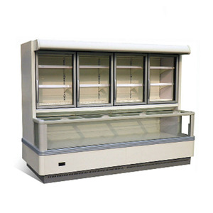 ตู้แช่แข็งแบบตั้งตรง SDERE รุ่น Combinet Island Cabinet สำหรับซุปเปอร์มาร์เก็ต ประตูบานเลื่อนกระจก ระบบละลายน้ำแข็งอัตโนมัติ อุณหภูมิเดียว - Product Image 6
