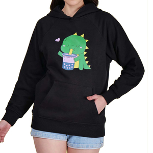Sudadera con Capucha Extra Grande Personalizada de Felpa Francesa, Sudadera con Capucha y Estampado de Logotipo para Mujer - Product Image 1