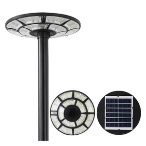 <span class=keywords><strong>Lampe</strong></span> <span class=keywords><strong>solaire</strong></span> UFO d'extérieur tout-en-un intégrée pour drapeau de jardin, haute efficacité, vente en gros - Product Image 1