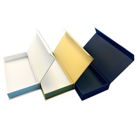 Boîtes cadeaux carrées en papier kraft style livre avec fermeture magnétique et dorure à chaud pour bougies et portefeuilles – Commandes personnalisées acceptées